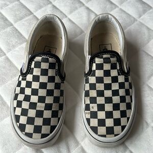 Toddler Checkered Vans